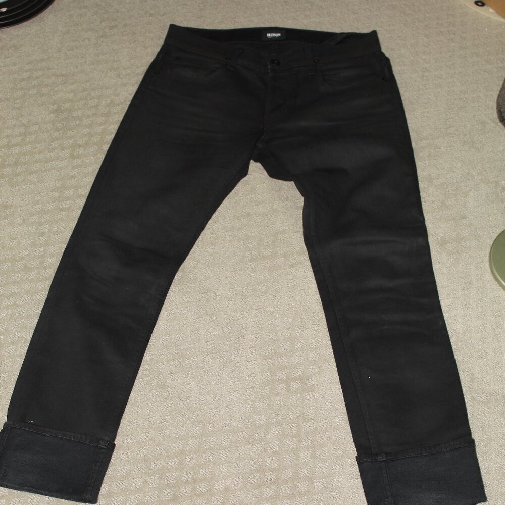HUDSON Men's Black Sartor Slouchy Skinny Jeans 29 NWOT